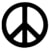 peace sign.